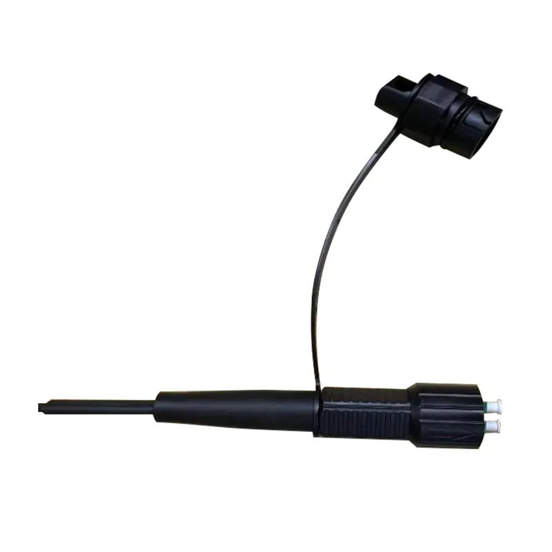 二重LC/UPC防水ラウンドケーブル光ファイバーパッチコード（Accord Mini DLCコネクタ）